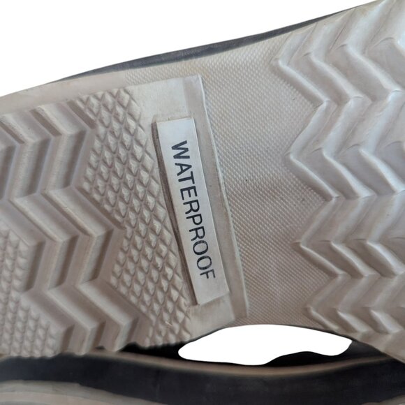 Sorel Black & Pink Leather Waterproof Insulated Women's Winter Snow Boots Size 9 - Picture 10 of 16